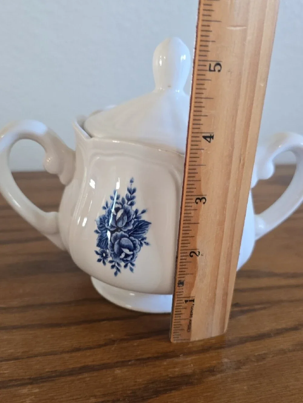 Vintage Mayhill Federalist Ironstone Sugar Bowl and Creamer Circa 1950's Tote 15